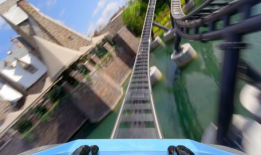 过山车视频第一视角,惊险刺激！过山车第一视角带你领略速度与激情